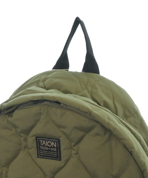 TAION（タイオン）バックパック・リュック カーキ サイズ:- レディース/2200673715036