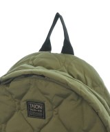 TAION（タイオン）バックパック・リュック カーキ サイズ:- レディース/2200673715036