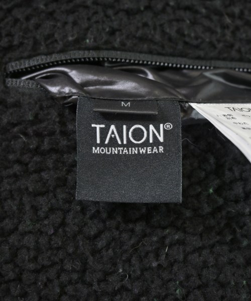 TAION（タイオン）ダウンジャケット/ダウンベスト 黒 サイズ:M レディース/2200668723015