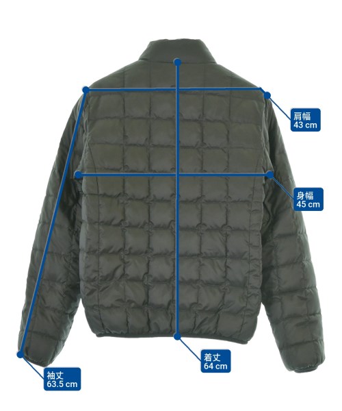 TAION（タイオン）ダウンジャケット/ダウンベスト 黒 サイズ:L レディース/2200672915024