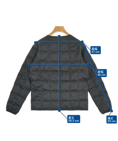 TAION（タイオン）ダウンジャケット/ダウンベスト 黒 サイズ:-(M位) レディース/2200677217017