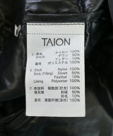TAION（タイオン）ダウンジャケット/ダウンベスト 黒 サイズ:-(M位) レディース/2200677217017