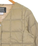 TAION（タイオン）ダウンジャケット/ダウンベスト ベージュ サイズ:M レディース/2200674692169