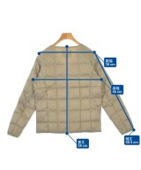 TAION（タイオン）ダウンジャケット/ダウンベスト ベージュ サイズ:M レディース/2200674692169