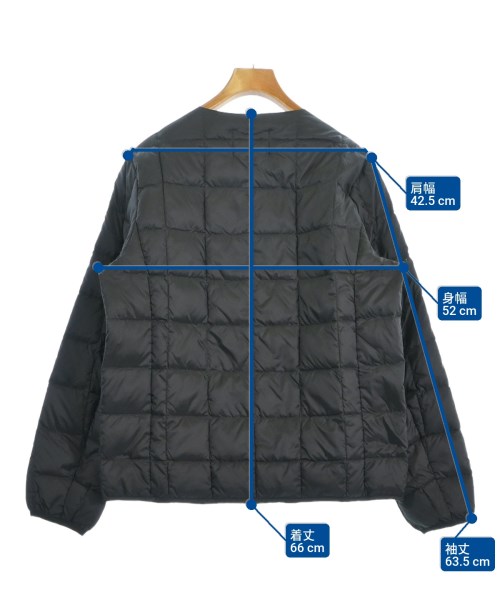 TAION（タイオン）ダウンジャケット/ダウンベスト 黒 サイズ:L メンズ/2200679878094