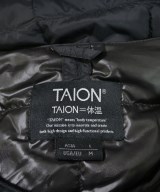 TAION（タイオン）ダウンジャケット/ダウンベスト 黒 サイズ:L メンズ/2200679878094