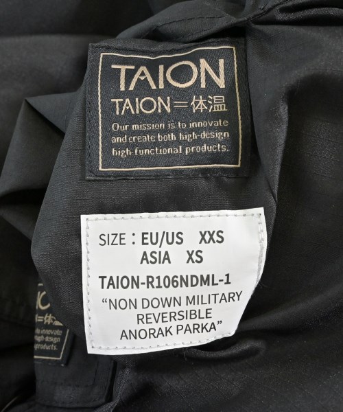 TAION（タイオン）その他 黒 サイズ:XS レディース/2200701995027