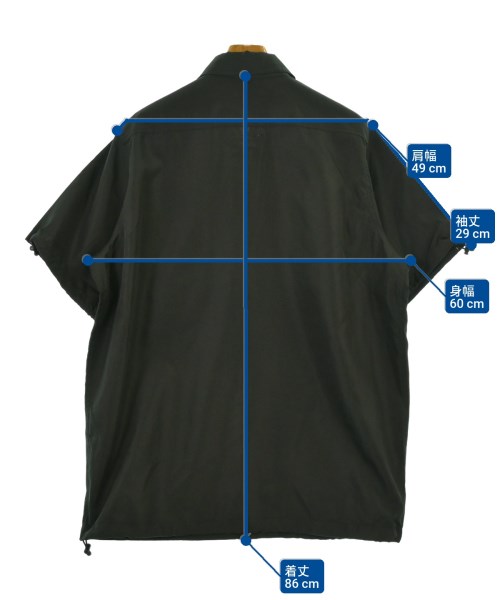 TAION（タイオン）カジュアルシャツ 黒 サイズ:L メンズ/2200654889046