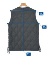 TAION（タイオン）ダウンジャケット/ダウンベスト 黒 サイズ:S レディース/2200649607013