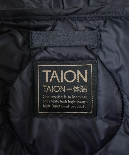 TAION（タイオン）ダウンジャケット/ダウンベスト 紺 サイズ:-(M位) レディース/2200650331020