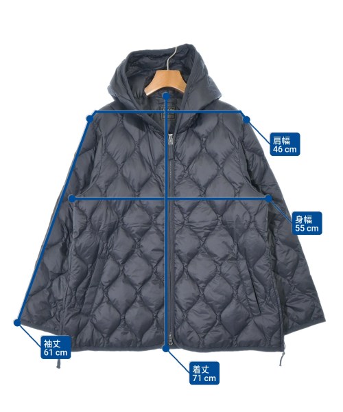 TAION（タイオン）ダウンジャケット/ダウンベスト 紺 サイズ:-(M位) レディース/2200650331020