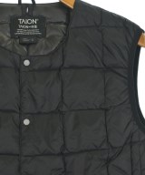 TAION（タイオン）ダウンジャケット/ダウンベスト 黒 サイズ:L メンズ/2200658428036