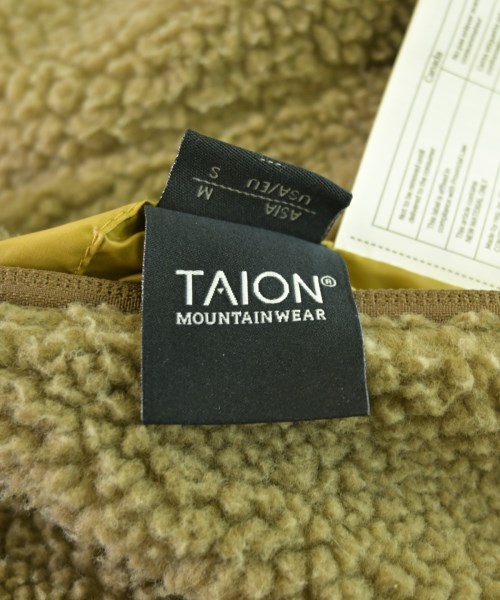 TAION（タイオン）ブルゾン 茶 サイズ:M メンズ/2200658816017