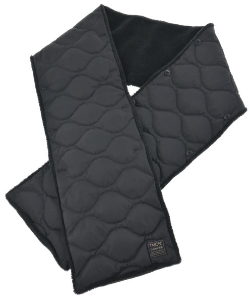 TAION(タイオン)マフラー 黒 サイズ:F/2200656110070