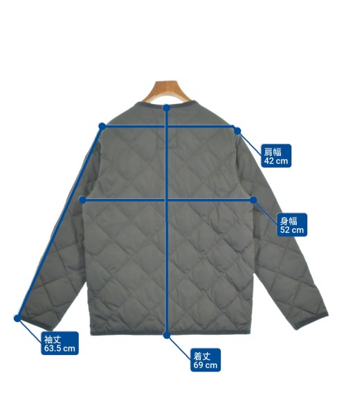 TAION（タイオン）ダウンジャケット/ダウンベスト グレー サイズ:-(M位) メンズ/2200656716036