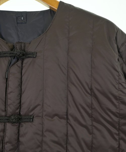 TAION（タイオン）ダウンジャケット/ダウンベスト 茶 サイズ:S メンズ/2200659550026