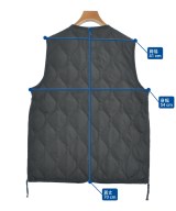 TAION（タイオン）ダウンジャケット/ダウンベスト 黒 サイズ:L メンズ/2200661205068