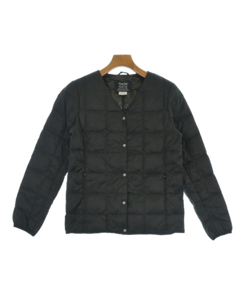 TAION(タイオン)ダウンジャケット/ダウンベスト 黒 サイズ:L/2200637247030