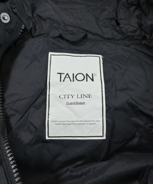 TAION（タイオン）ダウンコート 黒 サイズ:S レディース/2200647817025