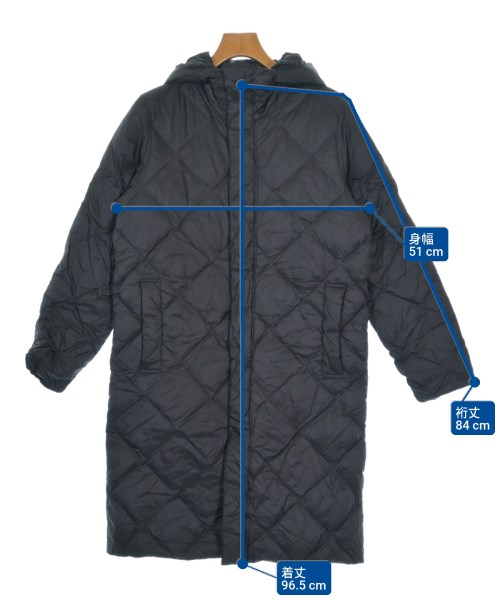 TAION（タイオン）ダウンコート 黒 サイズ:S レディース/2200647817025