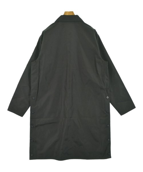 TAION（タイオン）ステンカラーコート 黒 サイズ:L メンズ/2200647865019