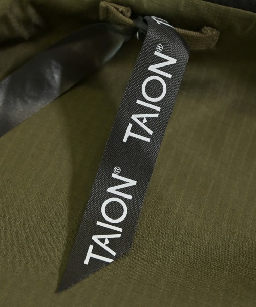 TAION（タイオン）ステンカラーコート 黒 サイズ:L メンズ/2200647865019