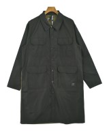 TAION（タイオン）ステンカラーコート 黒 サイズ:L メンズ/2200647865019