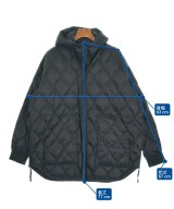 TAION（タイオン）ダウンジャケット/ダウンベスト 黒 サイズ:F レディース/2200639912011