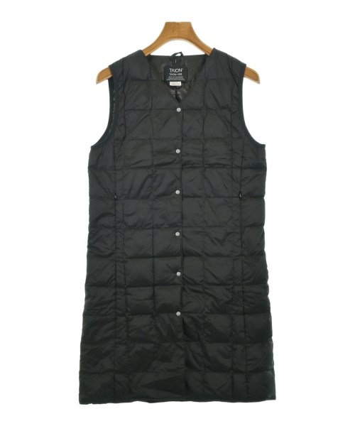 TAION(タイオン)ダウンジャケット/ダウンベスト 黒 サイズ:L/2200652077018