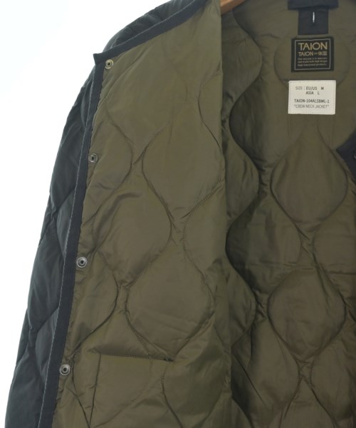 TAION（タイオン）ダウンジャケット/ダウンベスト 黒 サイズ:L レディース/2200641624025