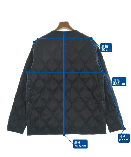 TAION（タイオン）ダウンジャケット/ダウンベスト 黒 サイズ:L レディース/2200641624025