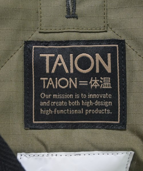 TAION（タイオン）ブルゾン 黒 サイズ:XL メンズ/2200702750038
