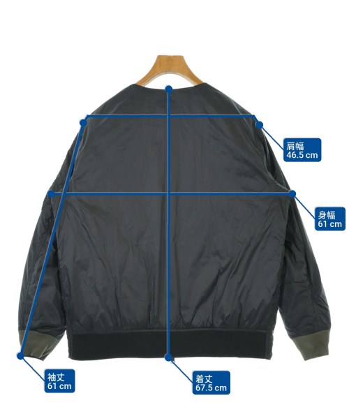 TAION（タイオン）ダウンジャケット/ダウンベスト 黒 サイズ:S メンズ/2200664260033