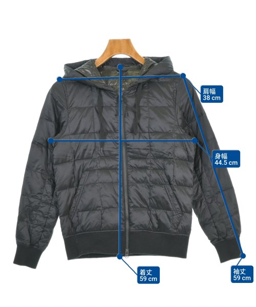 TAION（タイオン）ダウンジャケット/ダウンベスト 黒 サイズ:M レディース/2200659894021