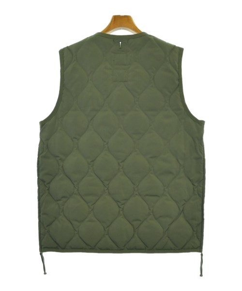 TAION（タイオン）ダウンジャケット/ダウンベスト カーキ サイズ:L メンズ/2200658573033