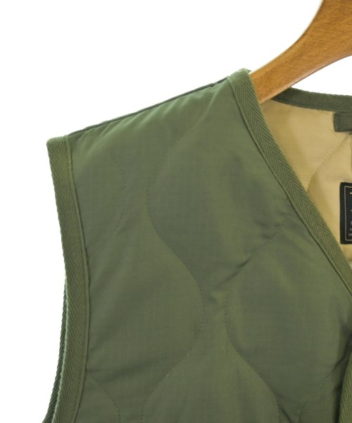 TAION（タイオン）ダウンジャケット/ダウンベスト カーキ サイズ:L メンズ/2200658573033