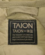 TAION（タイオン）ダウンジャケット/ダウンベスト ベージュ サイズ:F レディース/2200689463068
