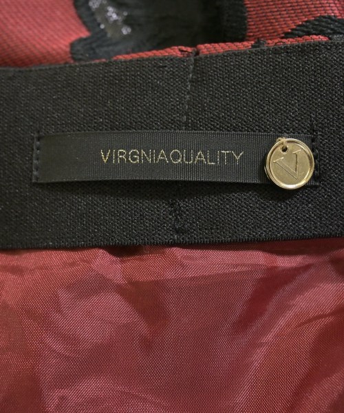 VIRGNIAQUALITY（ヴァージニアクオリティ）ロング・マキシ丈スカート 赤 サイズ:36(S位) レディース/2200684521022