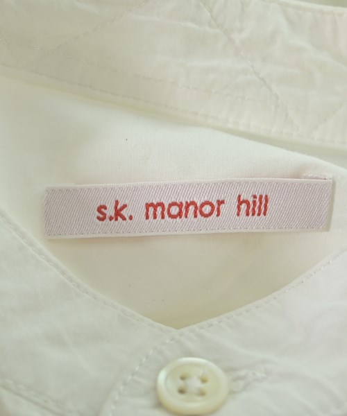 s.k. manor hill（エスケーマノアヒル）カジュアルシャツ 白 サイズ:M メンズ/2200545257145