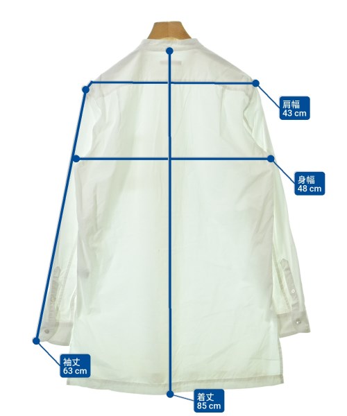 s.k. manor hill（エスケーマノアヒル）カジュアルシャツ 白 サイズ:M メンズ/2200545257145