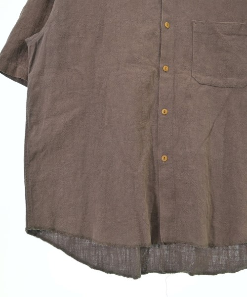 s.k. manor hill（エスケーマノアヒル）カジュアルシャツ 茶 サイズ:M メンズ/2200658152023