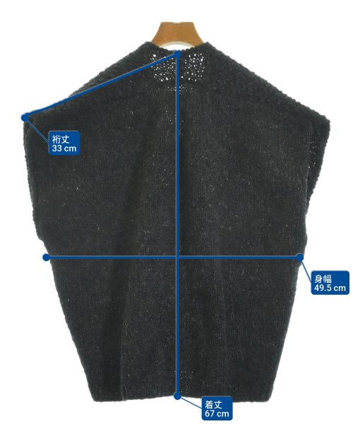 eternite de soi-e（エテルニテドゥソワ）ベスト 黒 サイズ:1(S位) レディース/2200611114051