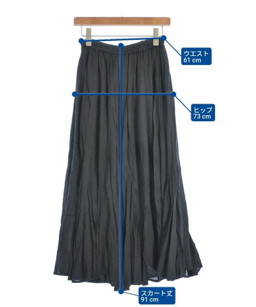 eternite de soi-e（エテルニテドゥソワ）ロング・マキシ丈スカート 黒 サイズ:1(S位) レディース/2200610062155