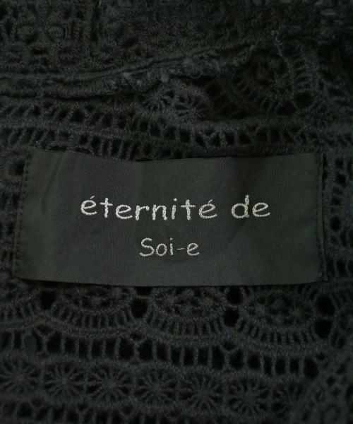 eternite de soi-e（エテルニテドゥソワ）ブラウス 黒 サイズ:1(S位) レディース/2200716778134