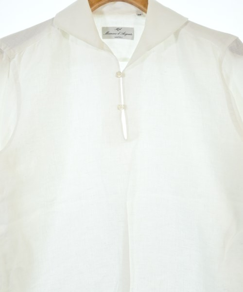 Massimo d'Augusto（マッシモダウグスト）カジュアルシャツ 白 サイズ:M メンズ/2200677931074