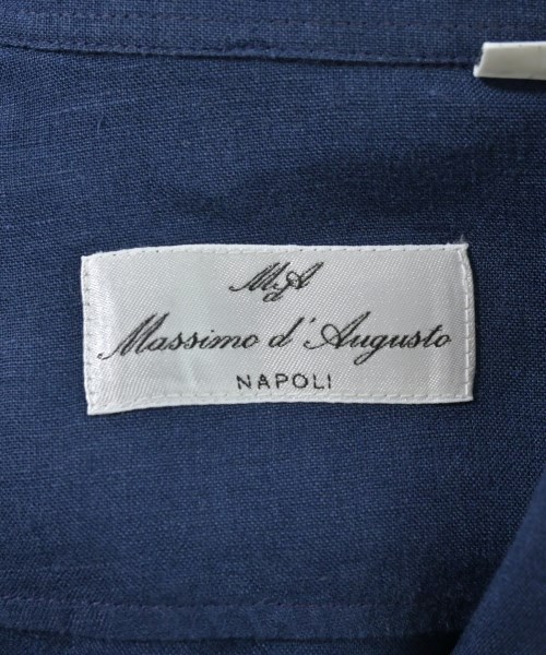 Massimo d'Augusto（マッシモダウグスト）カジュアルシャツ 紺 サイズ:S メンズ/2200677931081