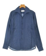 Massimo d'Augusto（マッシモダウグスト）カジュアルシャツ 紺 サイズ:S メンズ/2200677931081