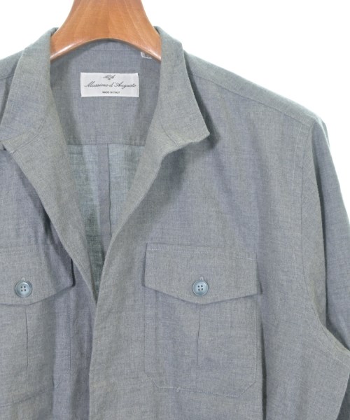 Massimo d'Augusto（マッシモダウグスト）カジュアルシャツ グレー サイズ:M メンズ/2200661625606