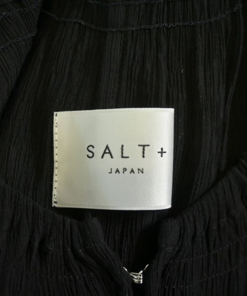 SALT+JAPAN（ソルトプラスジャパン）ワンピース 黒 サイズ:38(M位) レディース/2200616890097
