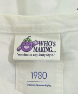 WHO's MAKING（フーズメイキング）Tシャツ・カットソー 白 サイズ:L メンズ/2200699511186